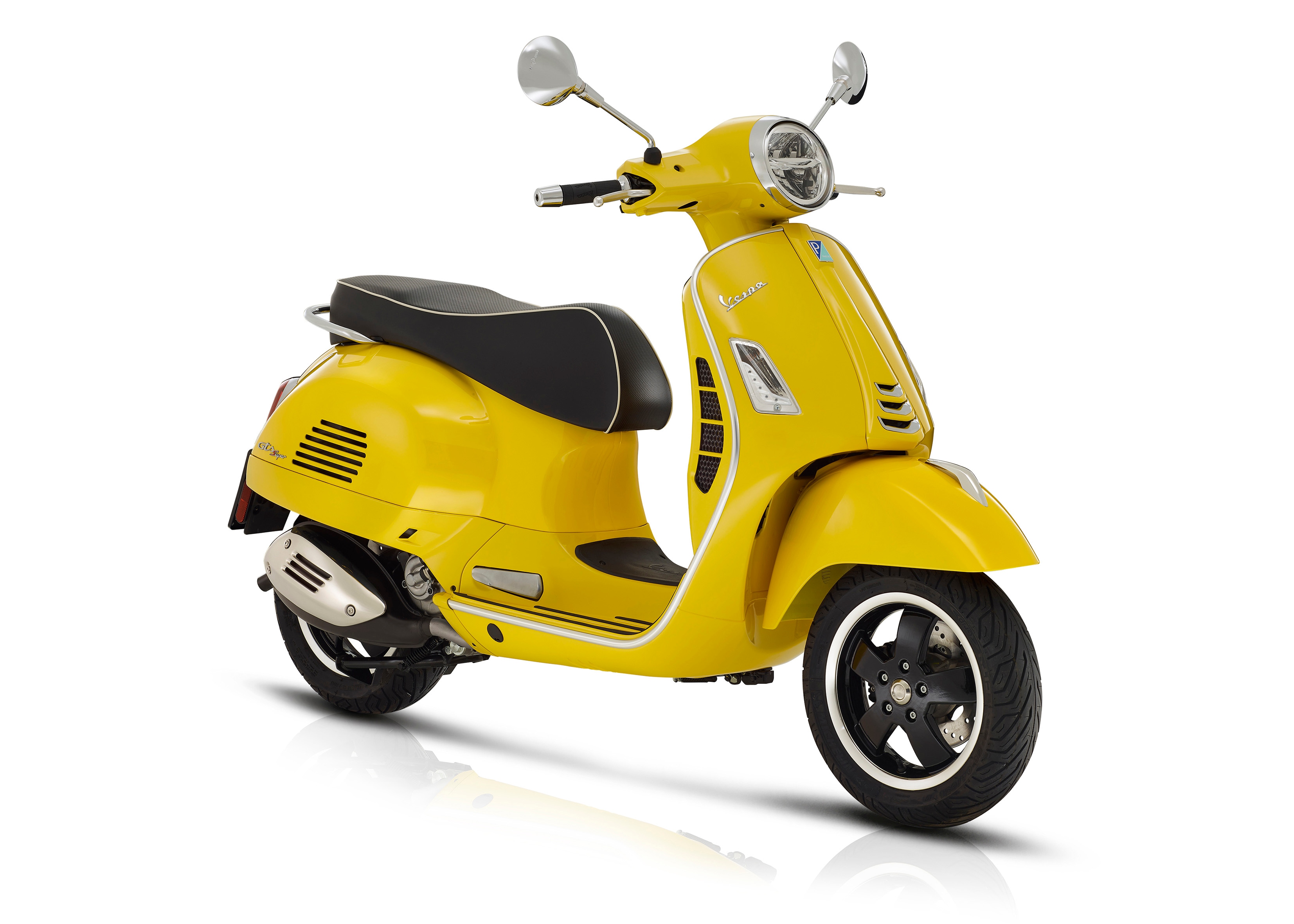 yellow scooty