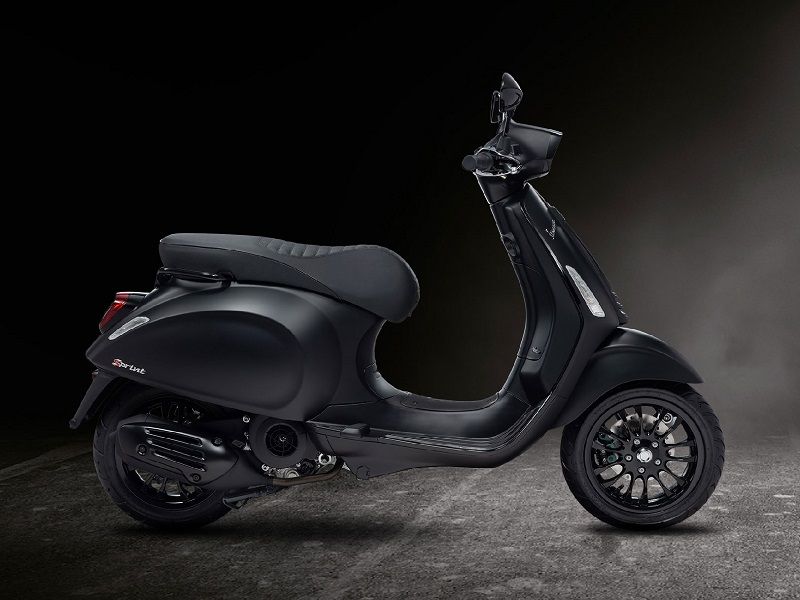 Xe Vespa Sprint Notte Thiên Thần Bóng Đêm