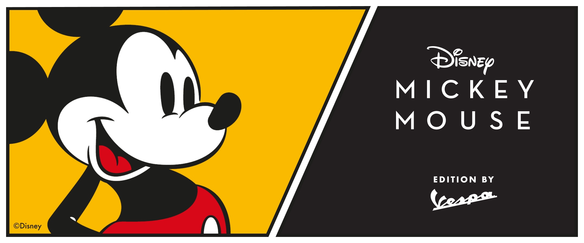 Disney Mickey Mouse and Vespa